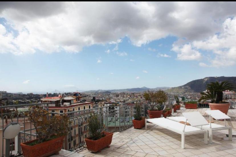 Terrazza Morghen Panoramic Rooftop Neapel Exterior foto