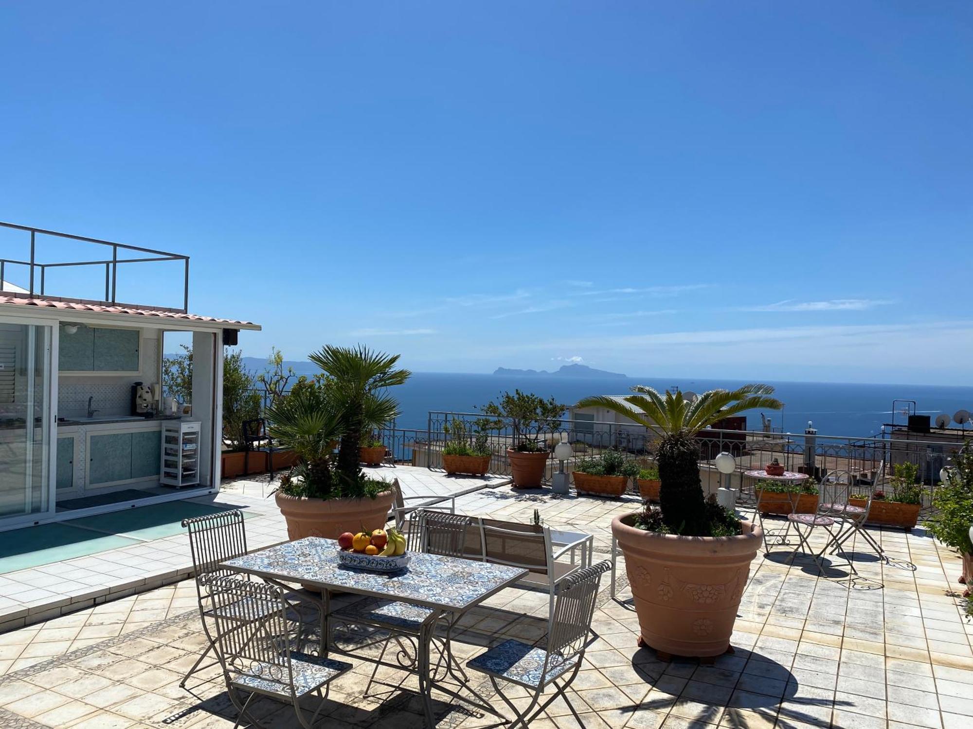 Terrazza Morghen Panoramic Rooftop Neapel Exterior foto